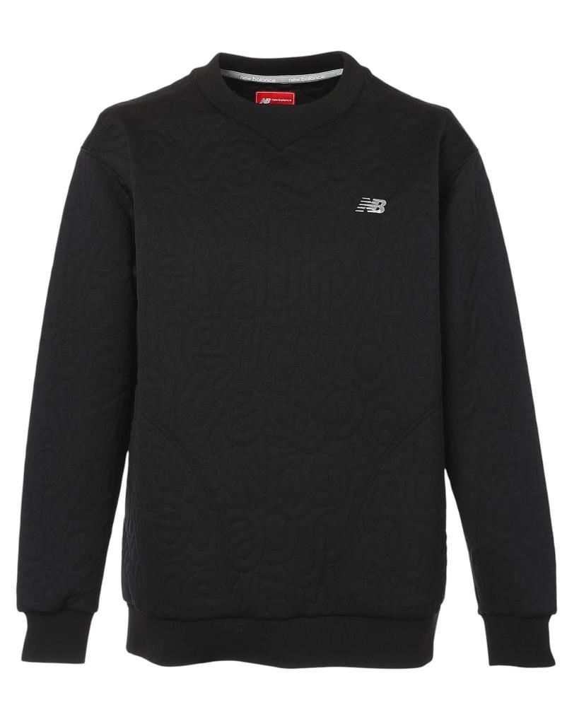 Свитшот с круглым вырезом New Balance Golf 6 мужской (Протяжение) / 012-5262003 010_Черный [LL]