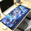 Игровой коврик для мыши Genshin Impact Odette, резиновый коврик для клавиатуры ПК с оверлоком, офисные аксессуары, нескользящий, HD-печать, XXL коврик для стола