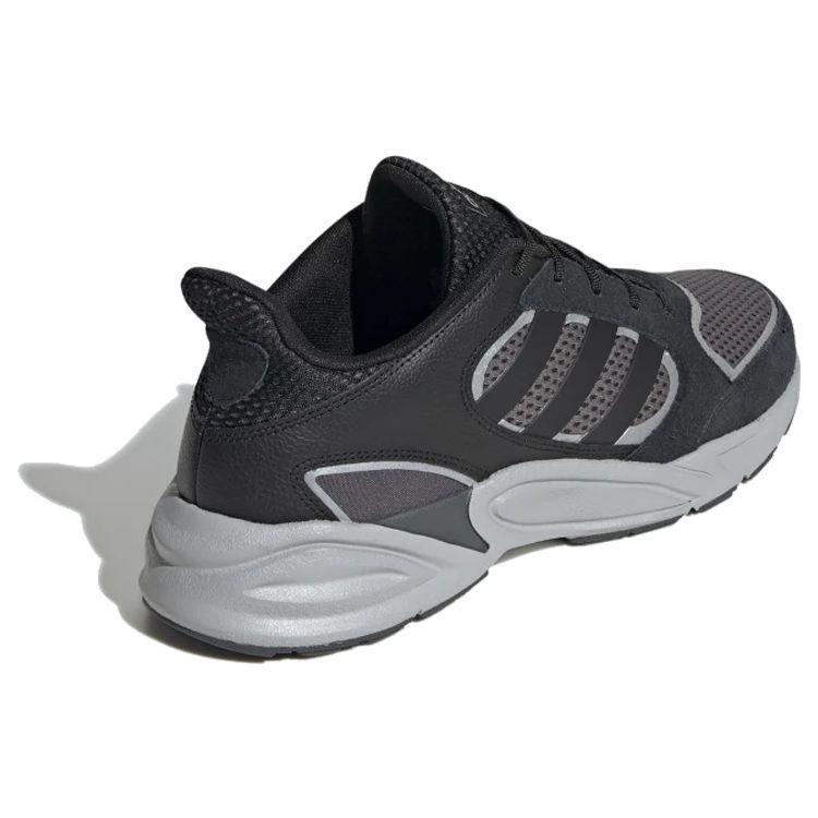 adidas Neo 90S Valasion Удобные повседневные кроссовки с низким верхом Мужские кроссовки Черные Серые Серебристые EG2882