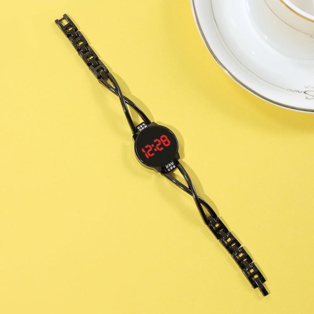 Metal Bracelet Bangle Watch Digital Watch Female Wrist Watch Girls