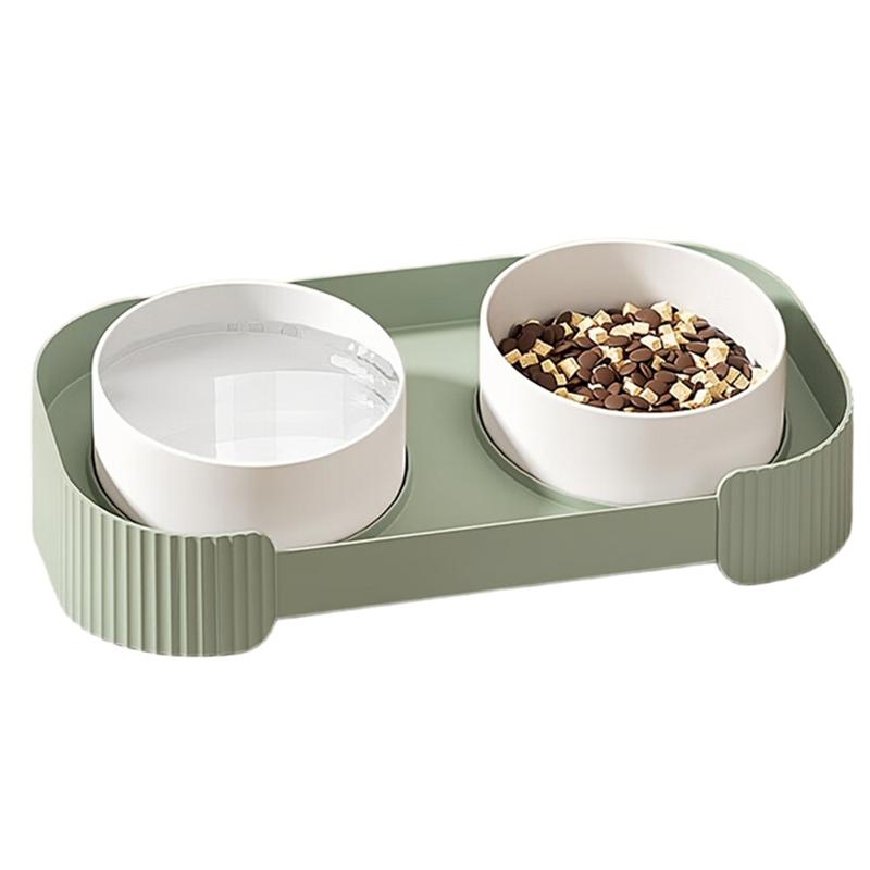 Pet Supplies Cat Bowl Pet For Small Dogs Cats Elevated Pet Feeder Large Capacity Pet Feeding Bowl