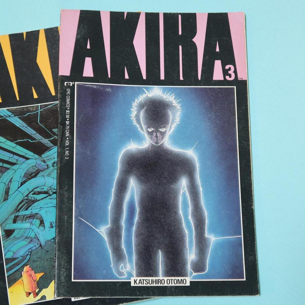 [Б/У] Распродажа! Зарубежные книги AKIRA ТОМ 1 №3&4 EPIC COMICS 2 книги