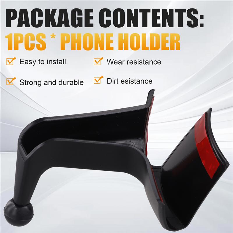 Efficientt-Smartphone Accessory Car Dashboard Phone Holder Bracket For Fiat 500 2016-2024 Mobile Phone Mounting Base