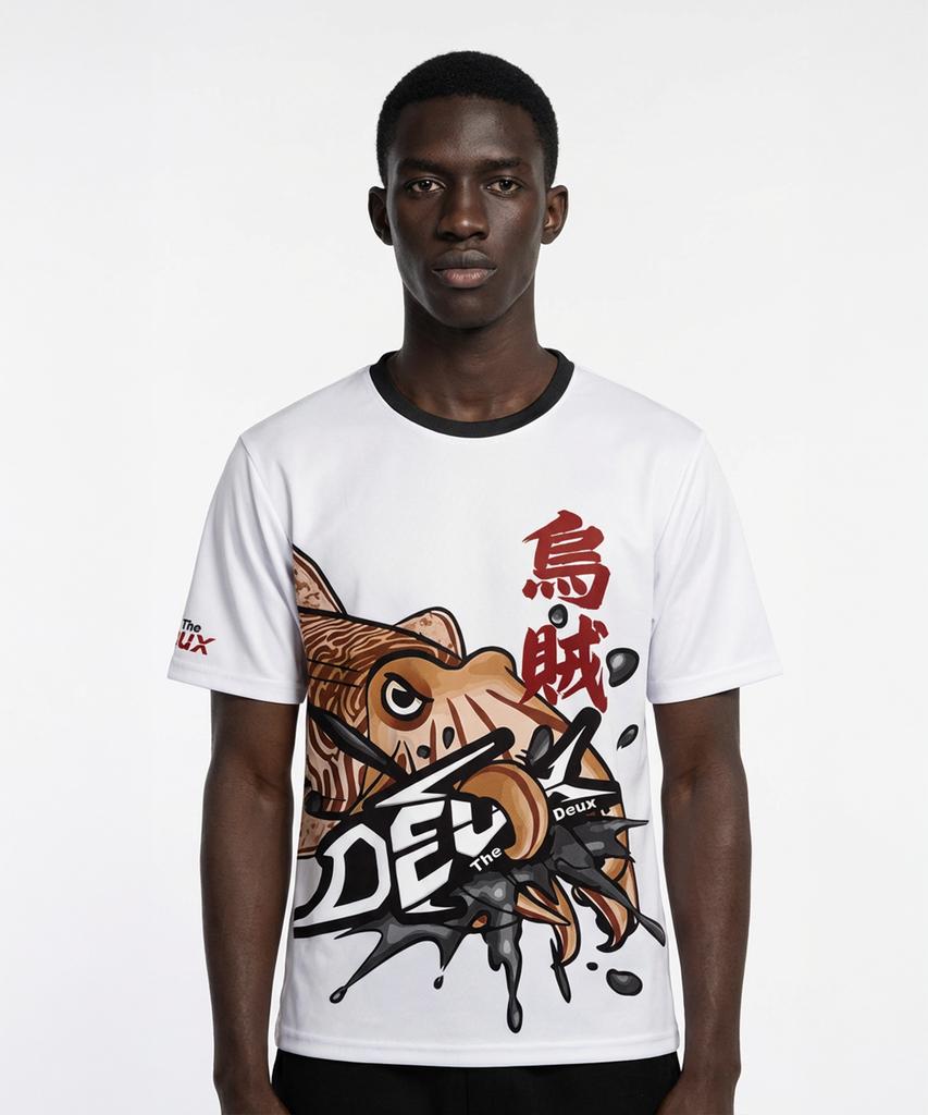 DEUXFISHING Printed Functional Short Sleeve T-Shirt - Rdt_20032