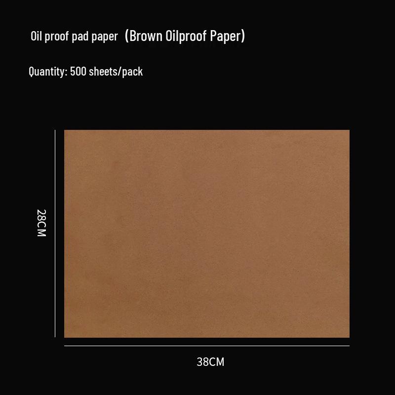 Oil-Proof Food-Grade Baking Paper: English Newspaper Design for Hamburgers and Placemat Use
