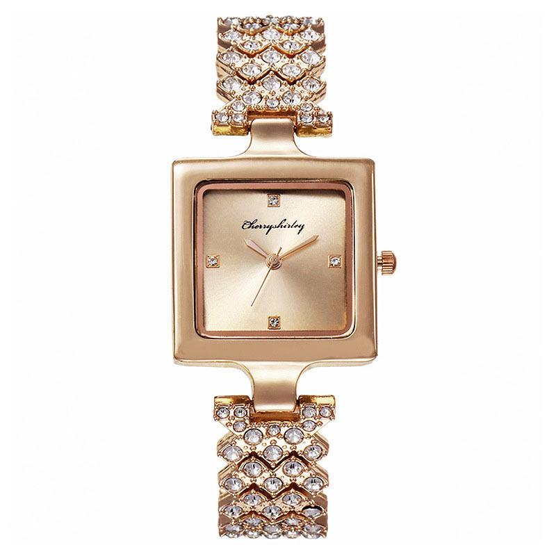 Привет модные часы Роскошные женские кварцевые часы Водонепроницаемые женские часы Женские наручные часы