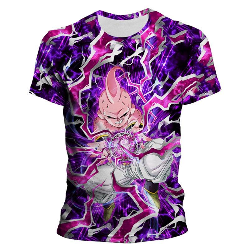 Dragon Ball Z Фриза 3D Печать Футболка Мужская Аниме Графическая Футболка Драконьи Шары Харадзюку Уличная Одежда