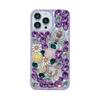 Подходит для iPhone16promax Чехол для мобильного телефона Apple 15pro Full Diamond Spider Flower 16 Роскошный чехол для мобильного телефона со стразами