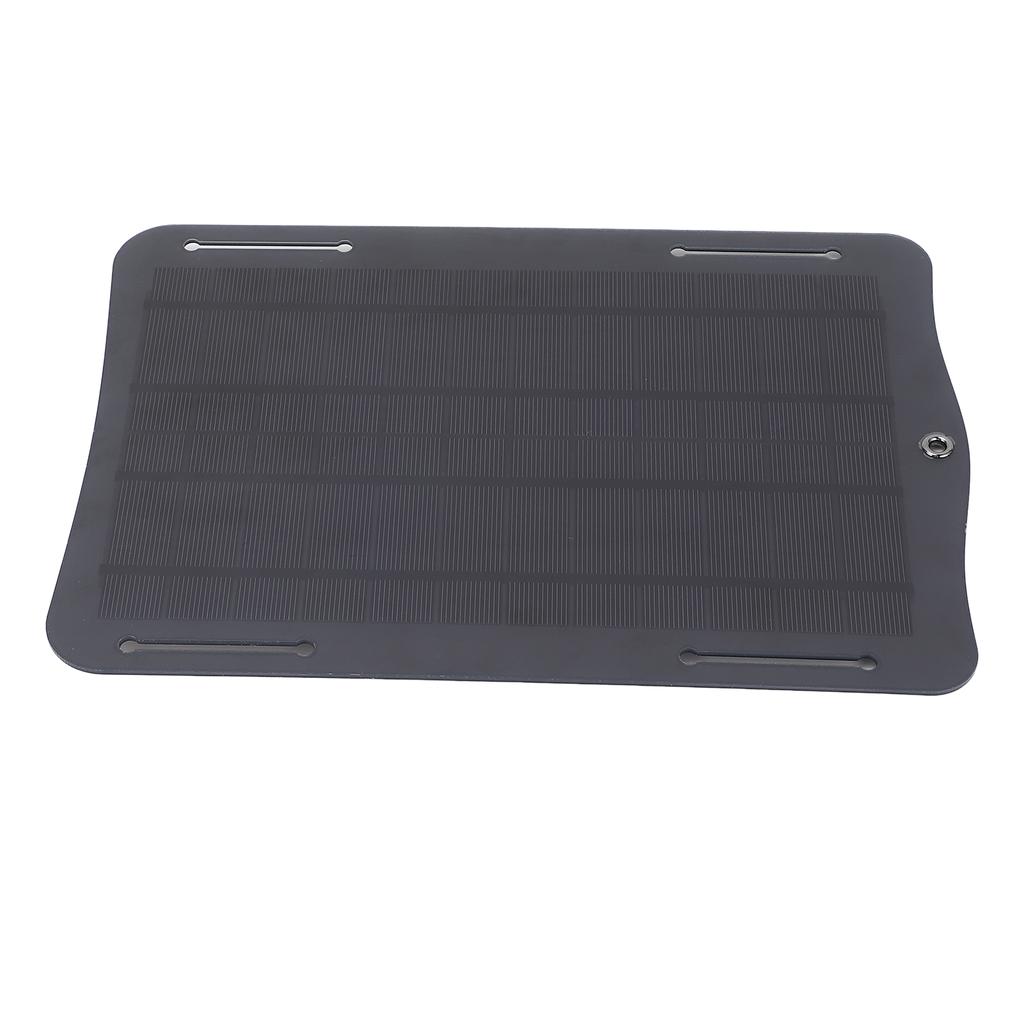 10W 5V Solar Panel Monocrystalline Silicon USB Solar Charing Panel with Suction Cups for Outdoor RV Camping Hiking