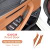 BAGE7 2026 Car Sticker 2PCS Car Inner Door Pull Handle Panel Pull Trim Covers Auto Accessories Fit For BMW 5 Series G30 G38 2018-2023