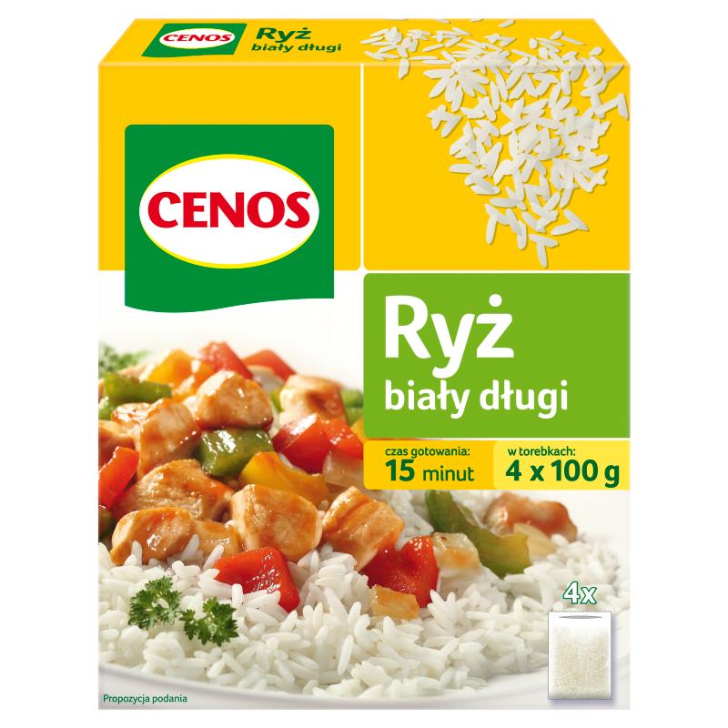 Cenos Long White Rice 400 g (4 x 100 g)