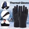 Knit Lining Touchscreen Women Gloves Keep Warm Mitten Outdoor Cycling Accessaries Winter Gloves