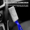 UCAT9 For BMW 2 In 1 Car Air-Conditioner Outlet Cleaning Tool Multi-purpose Dust Brush For BMW E39 E46 E87 E90 E28 E30 E34 E36 E53 E60