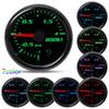 2" 52mm Car Boost Gauge BAR PSI Exhaust Gas Temp Water/Oil Temp Fuel Press Air Fuel Ratio Volt Tachometer Racing Car 12V Custom