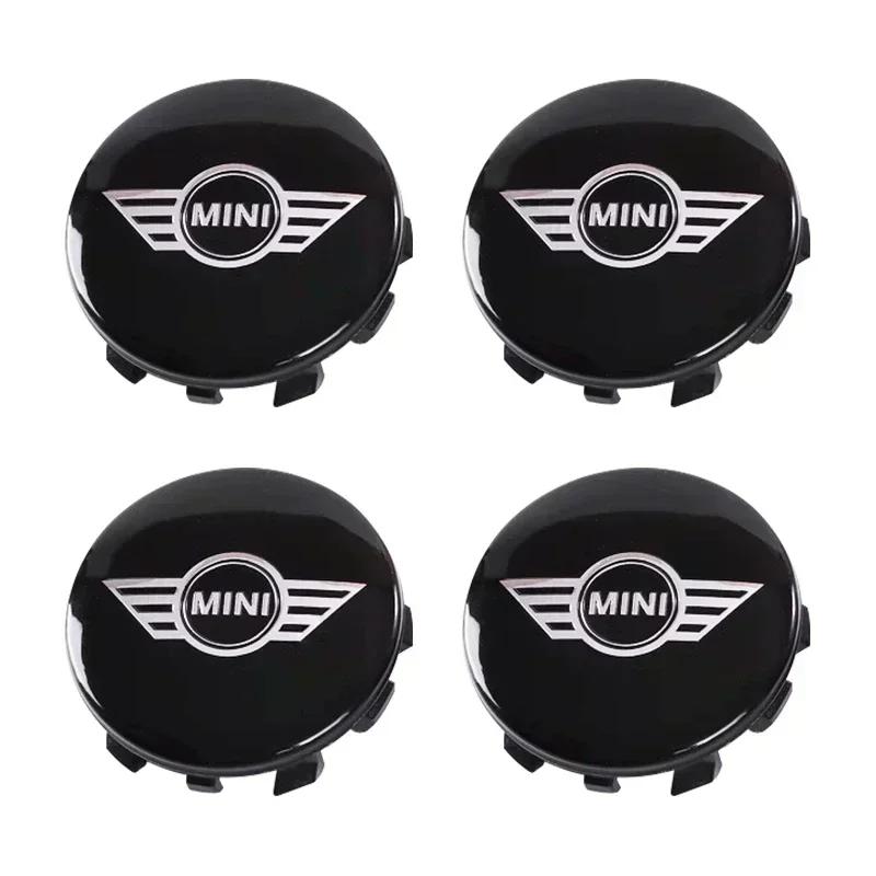 4pcs 54mm 56mm Car Wheel Center Hub Cap Badge Emblem Sticker For BMW Mini Cooper One S JCW R50 R53 R55 R56 R57 R60 F55 F56