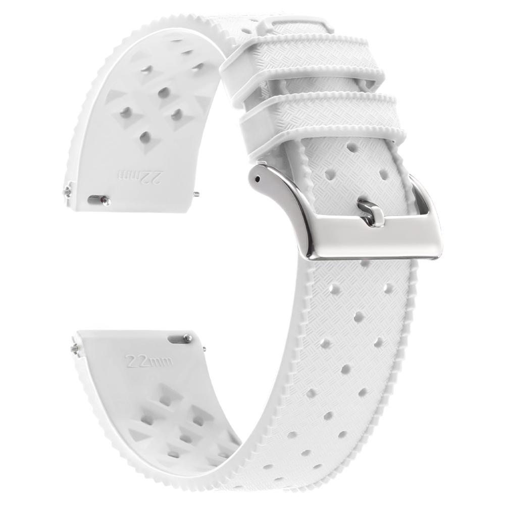 18/20/22mm Tropic Silicone Watch Straps for Seiko for Oris for Omega Quick Release Band Diving Waterproof Sports Rubber Bracelet