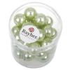 Renaissance Glass Beads , 10mm Box 35pcs, Lime Green