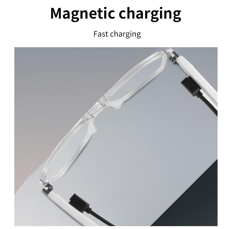 Smart Glasses Bluetooth Audio Glasses Double Beam Color Changing Glasses Anti Blue Light Listening To Music Making Calls Anti UV Sunglasses