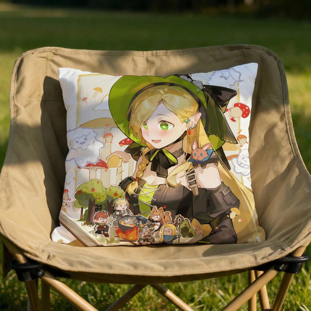 Anime MMarcille Donato Cushion Cover Soft Reversible Durable Pillow Cover MultiScene Use for Home Car Daily Comfort