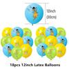 Cartoon Tinker Bell Balloons Birthday Party Decoration Tableware Elf Little Fairy Paper Plate Cup Tablecloth Supplies Background