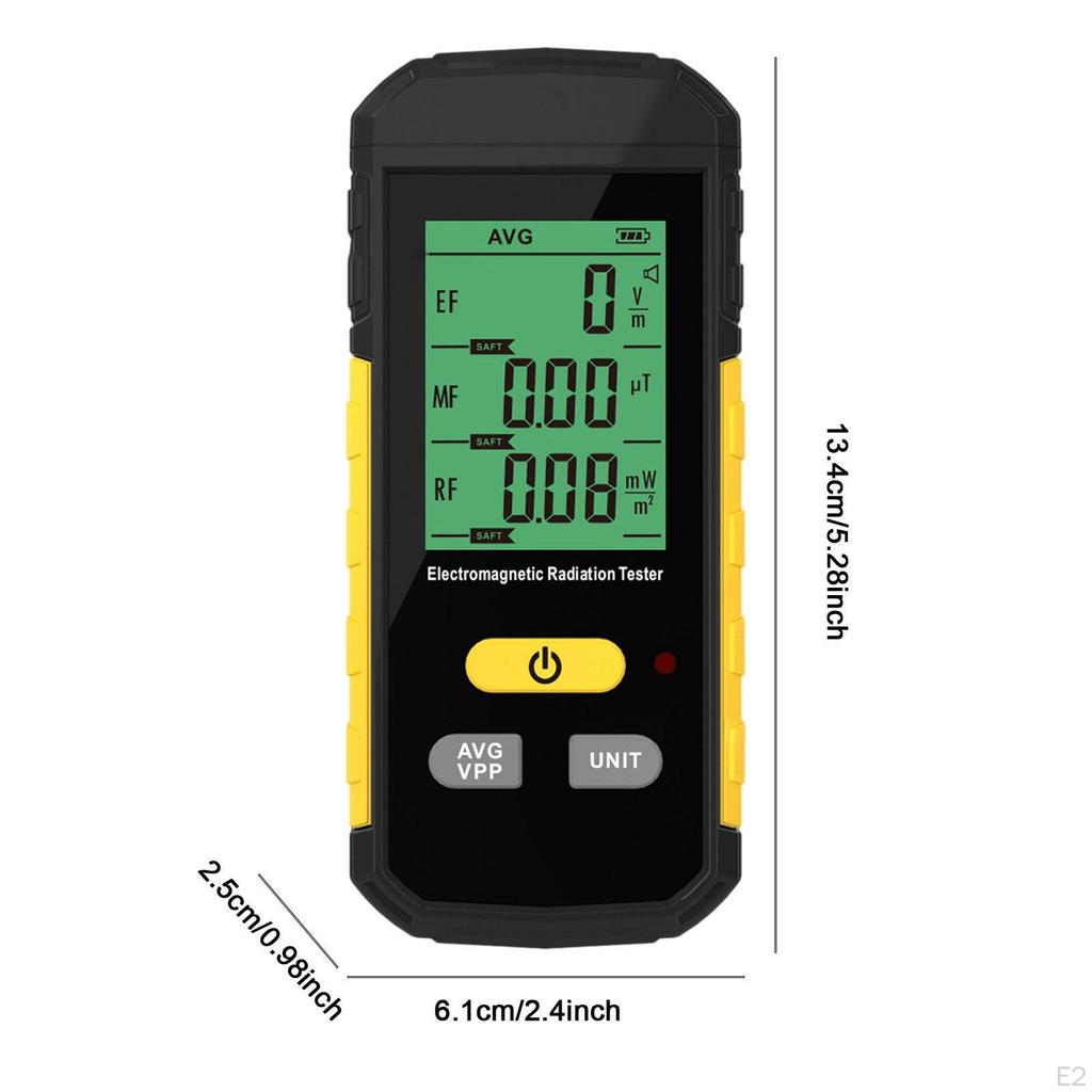 Electric EMF Detector Radiation Meter Convenient Professional Practical Electromagnetic Field