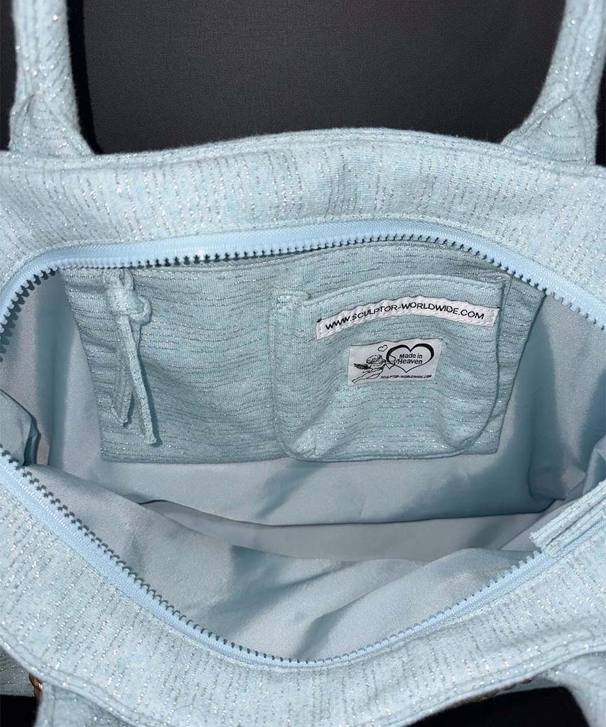 Скульптор Цепь Терри Сумка Малыш Голубой