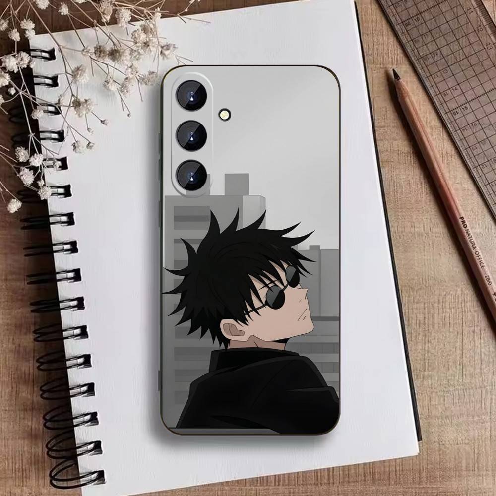 Jujut-su I-Ichiji S-Kaisen Phone Case For Samsung Galaxy A73,21,22,32,71,53,52,51,80,5G Soft Black Cover