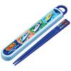 Chopsticks, 16.5cm, with Chopstick Case, Plarail 23, for Children, Antibacterial, Made In Japan, ABS2AMAG-A