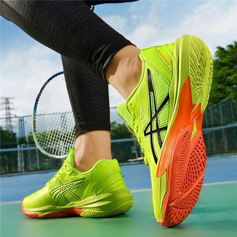 Теннисные спортивные туфли для профессиональных мужчин и женщин, Комплексные спортивные практические тренировки, Удобные, Нескользящие, Износостойкие