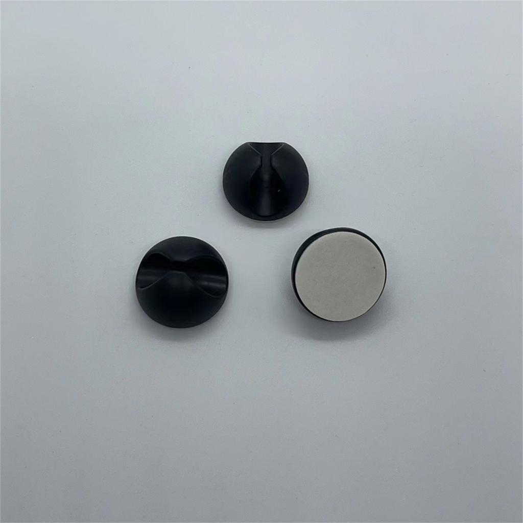 3pcs Ultimate Cable Clips, Cord Holder & Cable Organizer for Desk, Home, Car & Office Supplies Desk Storage