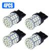 2-10 шт. T20 W21W 7443 7440 Светодиодная лампа 64-SMD 1206 Задний Стоп-сигнал Светодиодная лампа Задний Ход 12V 6000K Автомобильная Белая Сигнальная Лампа