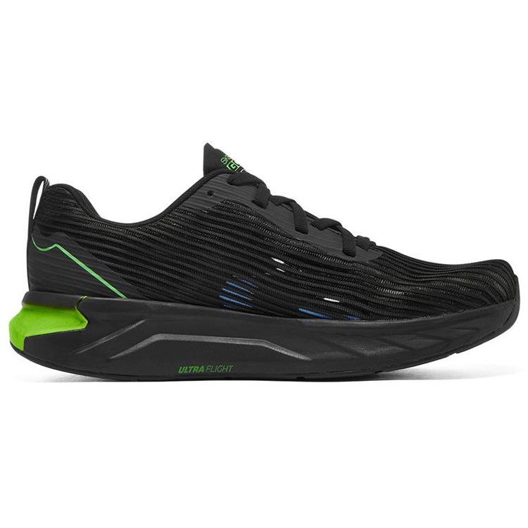 Skechers Go Run Swirl Tech Speed Удобные Низкие Беговые Кроссовки Мужские кроссовки Лимон 246007-BKLM