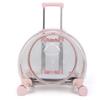 Wheeled Pet Carrier with Wheels Hard-Sided