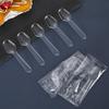 ZISIZ Individually Packaged Disposable Small Spoons