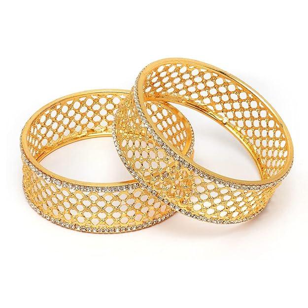 @Traditional Stylish Plated Bangles for Women UKD690 80% off
