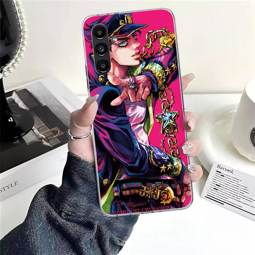 Чехол для телефона JoJo's Bizarre Adventure Kujo Jotaro для Samsung Galaxy A13 A14 A15 A16 A17 A53 A54 A55 A56 A57 A33 A34 A35 A36 A37 A