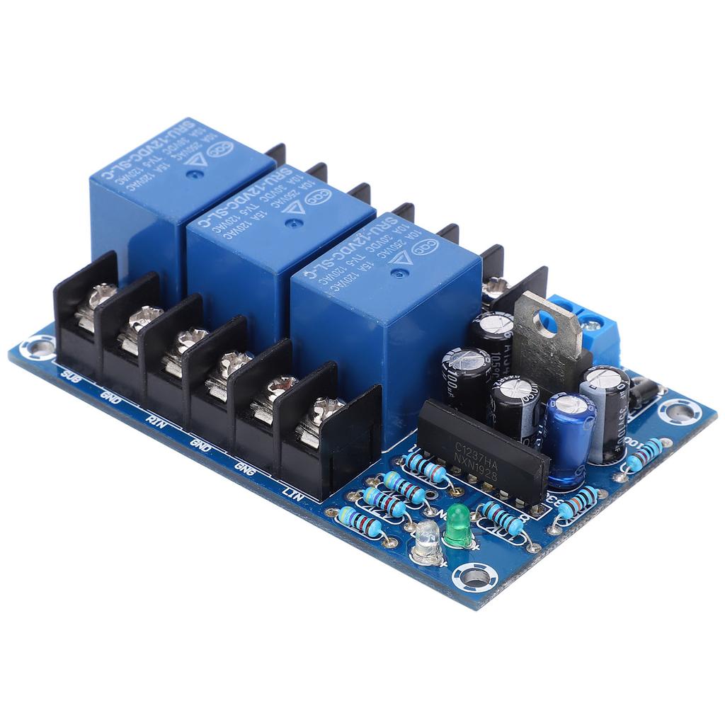 3?Channel Speaker Protection Board Power Single Supply Amplifier Delayed Protection Module