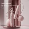 Регулируемая скакалка для прыжков на скорость, скакалка для упражнений для похудения, скакалка для фитнеса для женщин, мужчин и детей