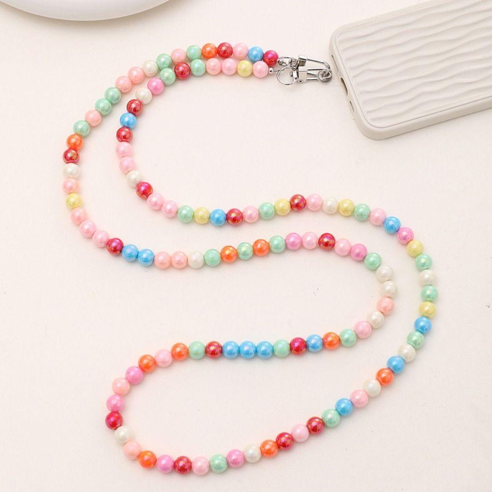 Rope Beading Mobile Phone Necklace Phone Lanyard Phone Strap Phone Chain Crossbody Cellphone Strap