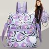 Рюкзак с принтом Женский маленький рюкзак большой вместимости Многослойный рюкзак