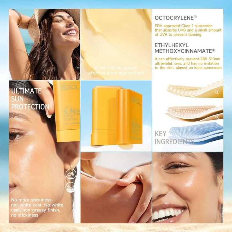 DEROL - Хлопковый Мягкий Солнцезащитный Стикер SPF50+ PA++++