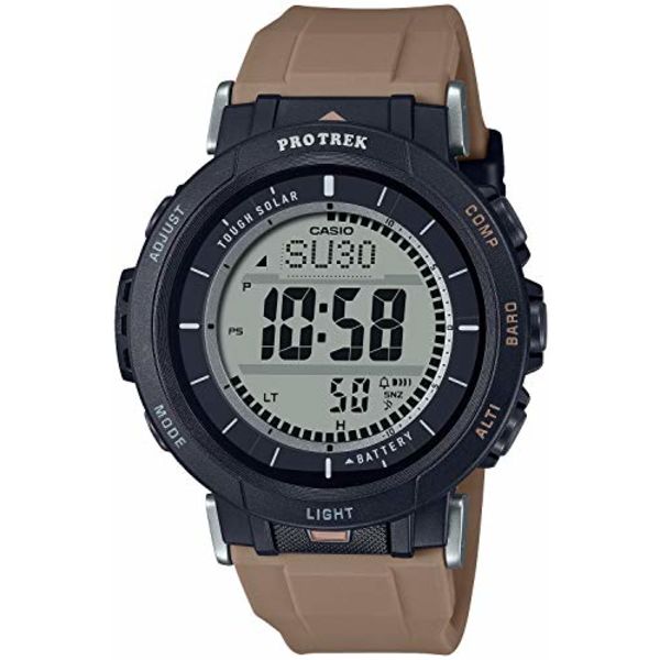 Casio Мужские часы PRO TREK PRG-30-5JF Tough Solar Compass Barometer Thermometer