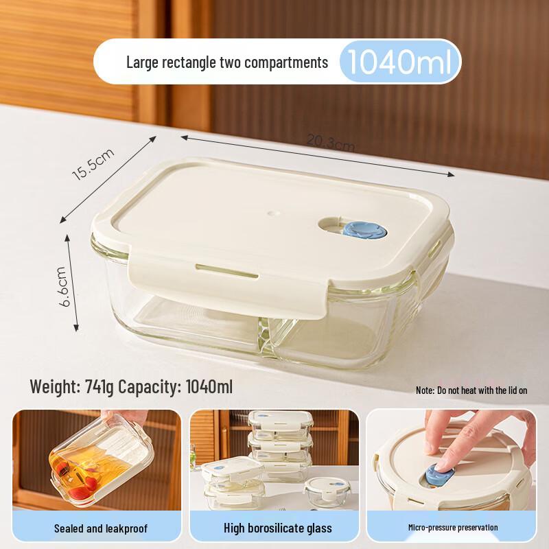 Термосумка и ланч-бокс Karote из боросиликатного стекла, безопасные для микроволновой печи