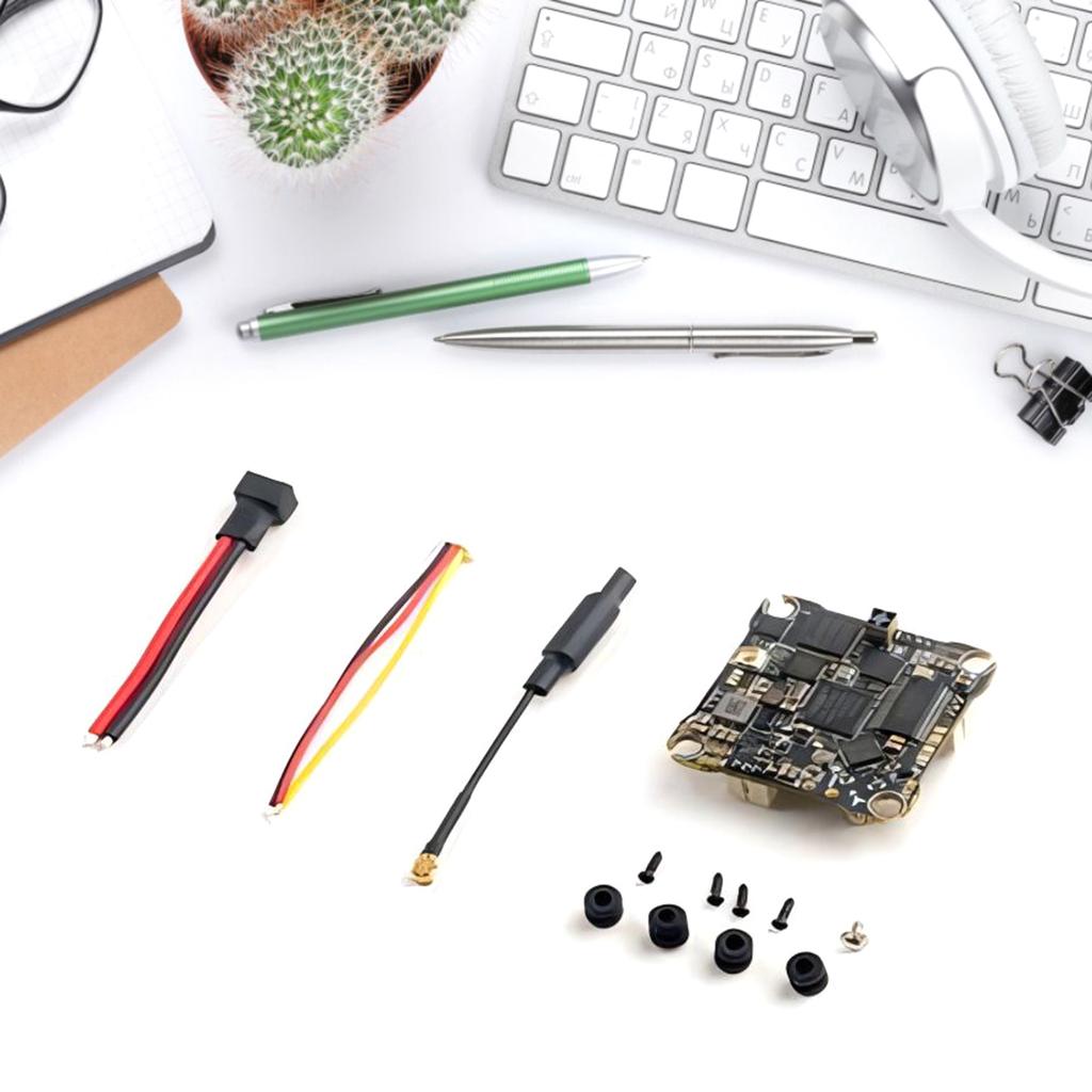 Контроллер полета HappyModel X12 5-в-1 Встроенный регулятор скорости 12 А и поддержка OPENVTX 1-2 с ELRS для гоночных дронов FPV