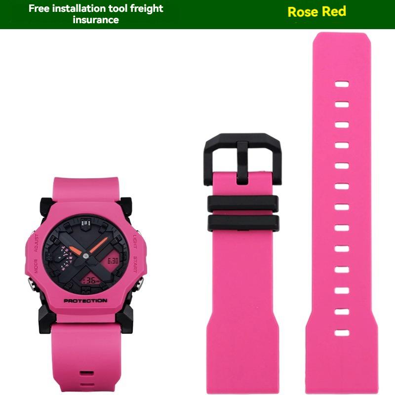 For Casio GA-2300 series watch dopamine color student sports resin rubber men's and women's watch strap bracelet