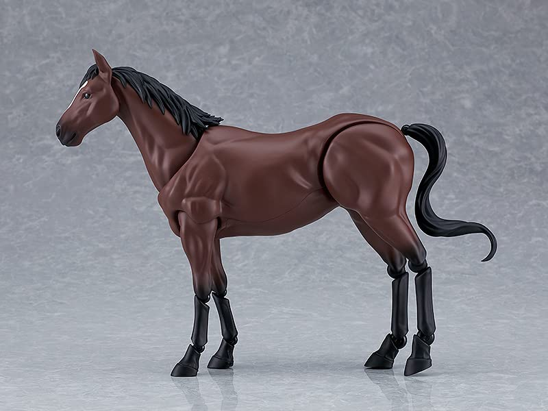Max Factory figma Wild Horse Пластиковая окрашенная подвижная фигурка [Коричневый] Немасштабная