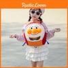 Plush Anpanman Kids Backpack With Cute Cartoon Print Schoolbag Lightweight Gift