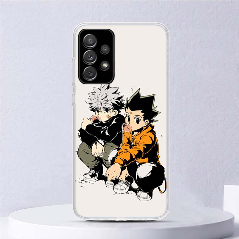 Мягкий чехол Hunter X Hunter аниме для Samsung Galaxy A52 A53 A32 A22 A12 5G, чехол для телефона A33 A23 A13 A72 A73 A02S A03S A42 Coque Sh