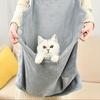 1Pcs Super Soft Breathable Cat Carrier Bag with Cat Aprons, Pocket, and Sleeping Bag