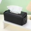 Квадратный держатель для коробки с салфетками, однотонный, большой емкости, складная конструкция, простая сборка, чехол для настольной коробки с салфетками